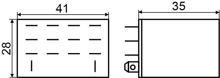 Реле промежуточное АСКО-Укрем 10А 4к 24V AC LY4 (A0090070005) - фото 4