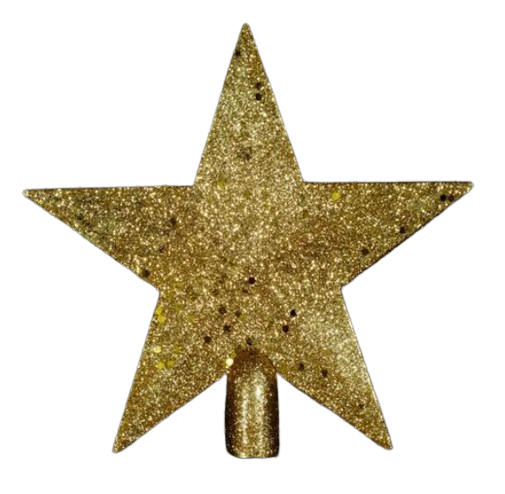 Верхушка на елку Звезда Seta Decor 13-315GL