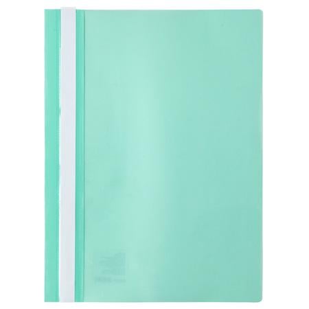 Папка-швидкозшивач Axent A4 з прозорим верхом без перфорації М'ятний (1317-18-A) Папка-швидкозшивач Axent A4 з прозорим верхом без перфорації М'ятний (1317-18-A)