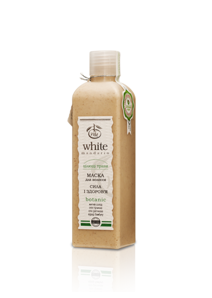 Маска укрепляющая для волос White Mandarin Целебные травы для всех типов волос Натуральная 250 мл (1906970694)
