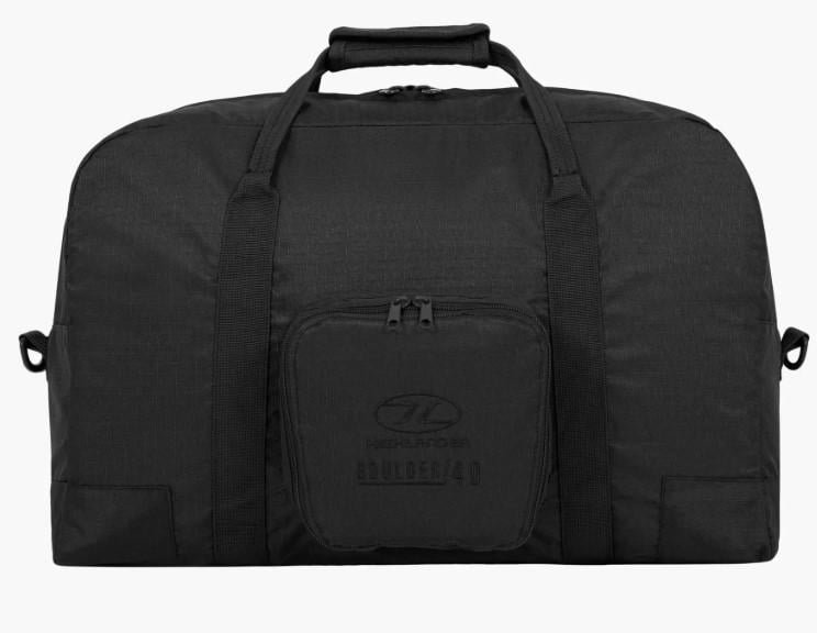 Сумка дорожня Highlander Boulder Holdall 40 л Black (RUC269-BK)