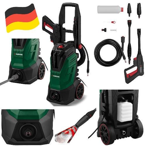 Мойка высокого давления PARKSIDE PHD 135 F5 встроенный бак 1800 Вт 135 Бар 420 л/час (24210711) - фото 3 Мойка высокого давления PARKSIDE PHD 135 F5 встроенный бак 1800 Вт 135 Бар 420 л/час (24210711) - фото 3