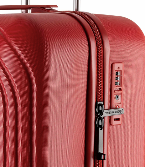 Чемодан Swissbrand London M Red (SWB_LHLON201M) - фото 4