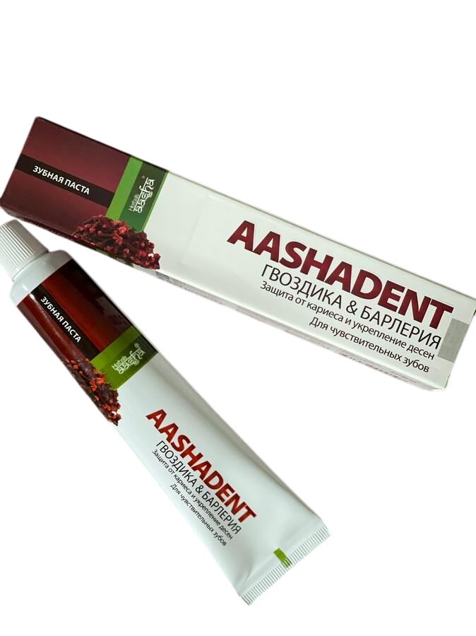 Зубная паста Aasha Herbals Гвоздика и Барлерия 75 мл (7156)