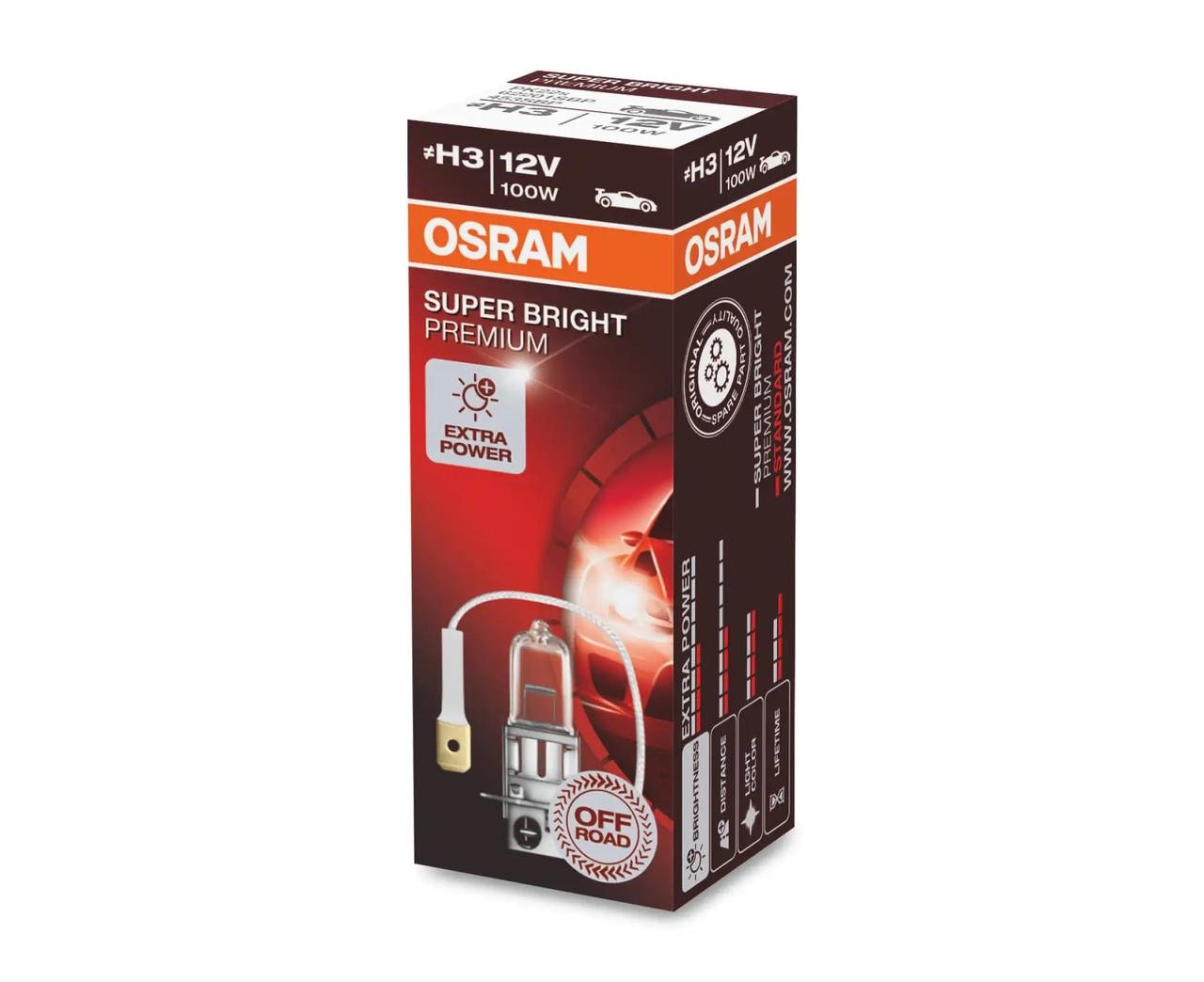 Автолампа HAL Off-Road Super Bright 12V 100W P14,5s (62200SBP)