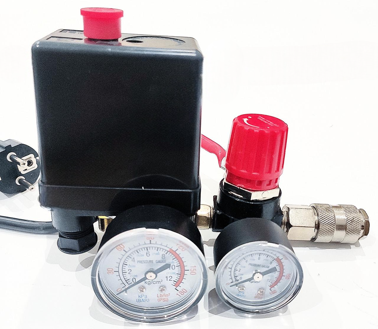 Автоматика в сборе для компрессора Сталь КСТ-24/КСТ-50 220V (1436284032)