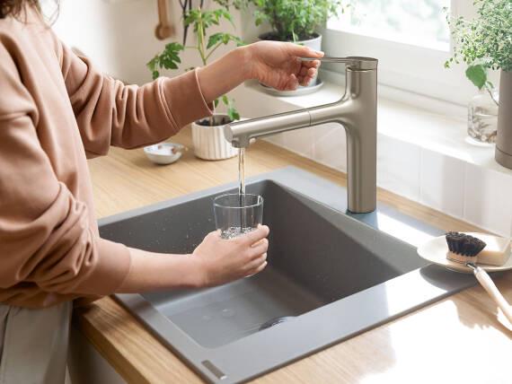 Змішувач для кухні Hansgrohe Zesis M33 KM150 Хром - фото 4 Змішувач для кухні Hansgrohe Zesis M33 KM150 Хром - фото 4