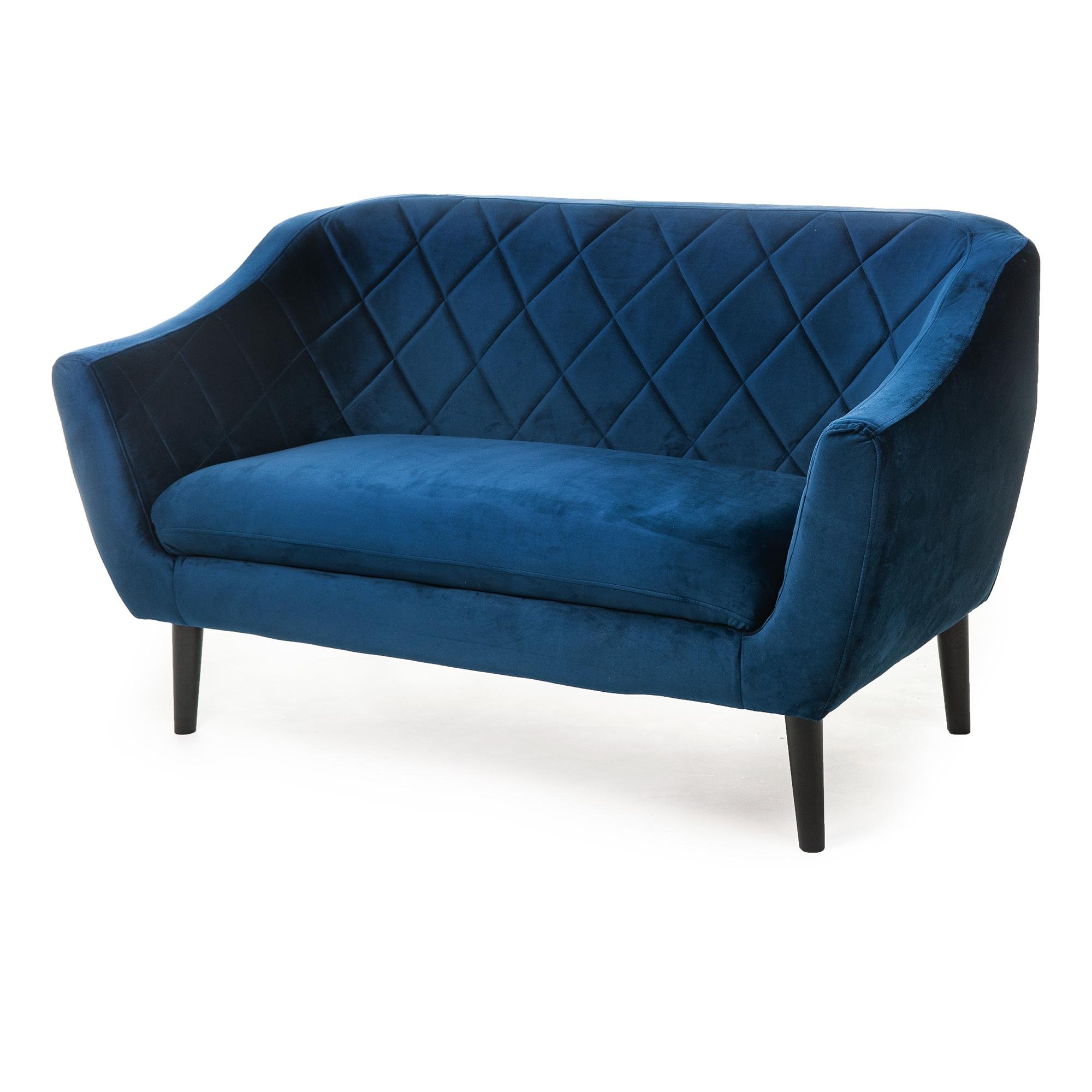 Диван Signal MOLLY 2 Welur Синій (MOLLY2V86GR) - фото 2 Диван Signal MOLLY 2 Welur Синій (MOLLY2V86GR) - фото 2