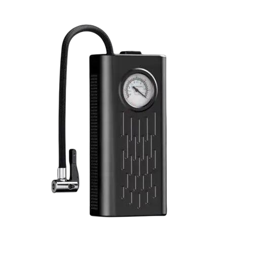 Компрессор автомобильный портативный AND1322 150 PSI 60 Вт 12V с манометром 1 метровым шлангом 170х69х50 мм (opt-104287)