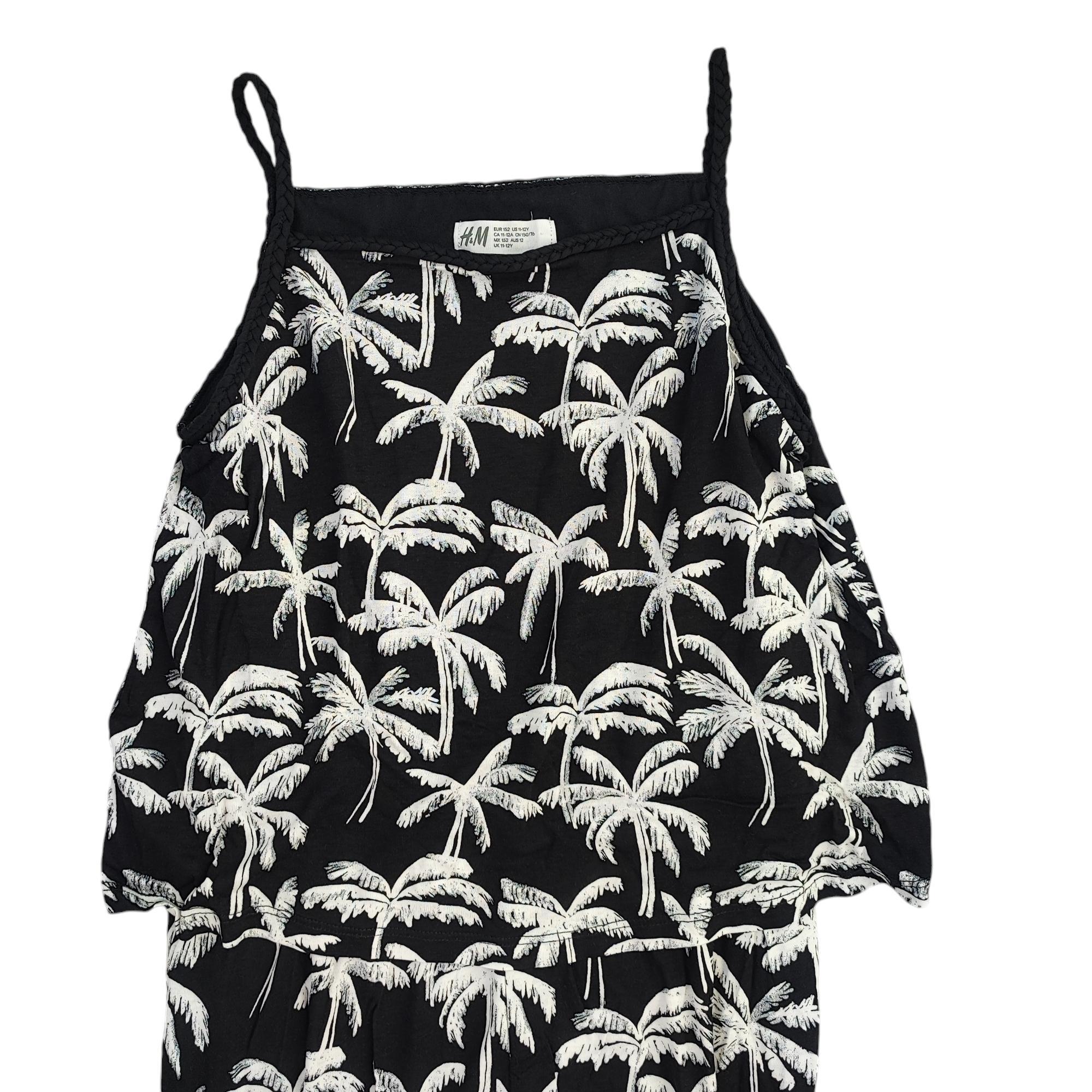 Комбінезон підлітковий для дівчинки H&M 152 см Чорний (250122054) - фото 2 Комбінезон підлітковий для дівчинки H&M 152 см Чорний (250122054) - фото 2