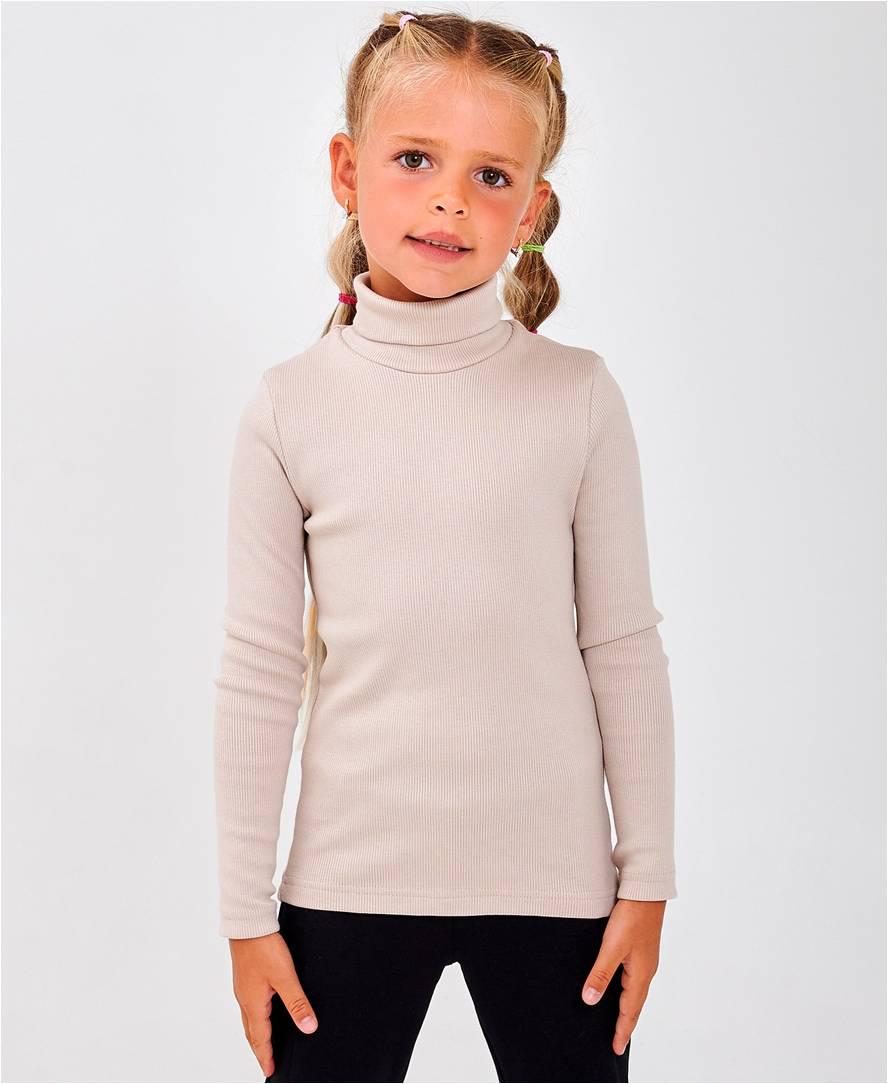 Гольф для девочки Smil 128 см Бежевый (114020)