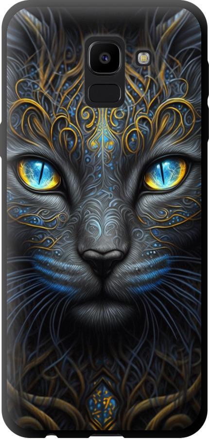 Чехол на Samsung Galaxy J6 2018 Кошка (5548b-1486-42517)