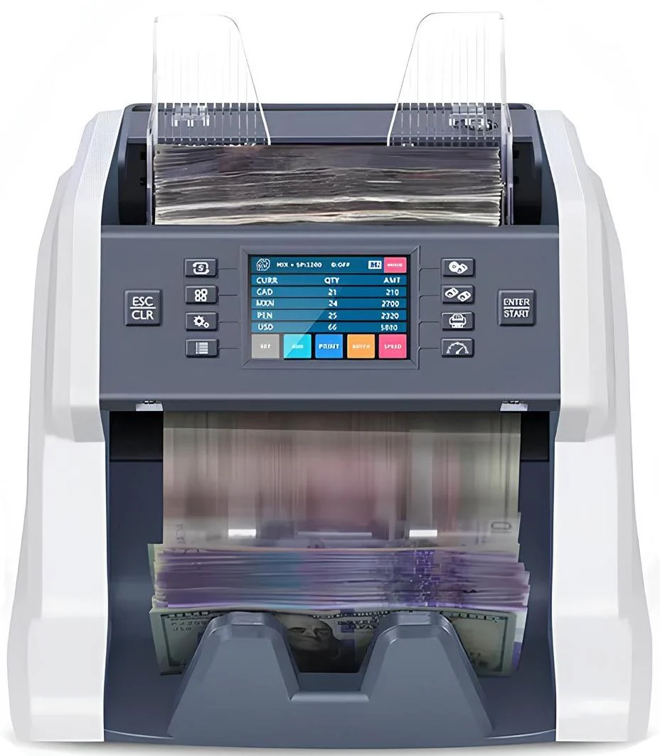 Счетчик банкнот RIBAO с функцией автоматического определения номинала (BC-55)