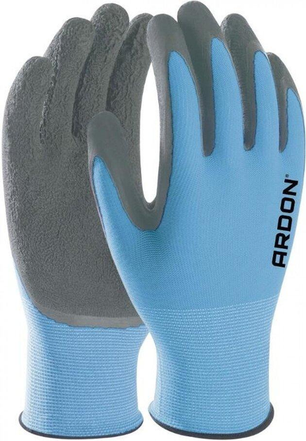 Перчатки рабочие нейлоновые ARDON PETRAX с латексным покрытием р. 9