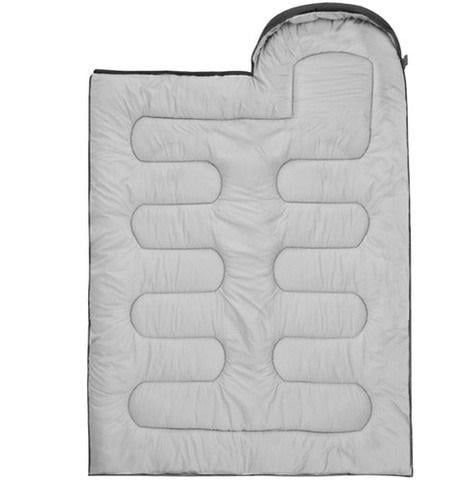 Спальний мішок з капюшоном водонепроникний Чорний - фото 5