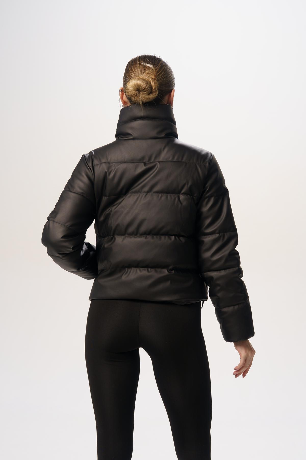 Куртка женская короткая Intruder Lolita весенне-осенняя M-L Черный (1614676979) - фото 2 Куртка женская короткая Intruder Lolita весенне-осенняя M-L Черный (1614676979) - фото 2