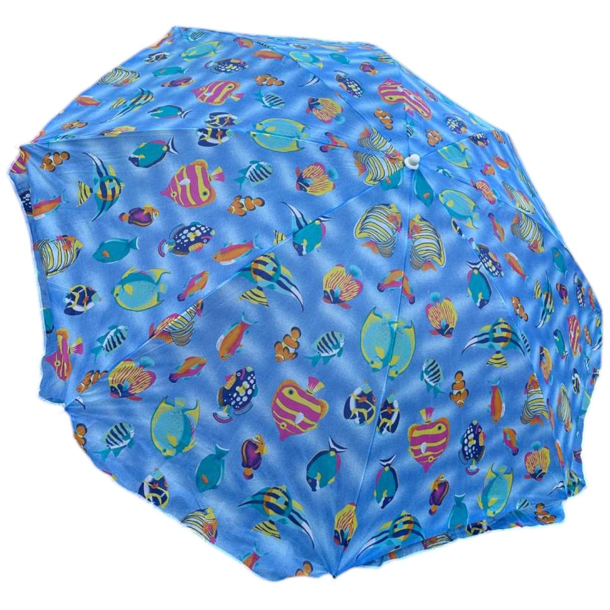 Парасолька пляжна Stenson з напиленням 2,2 м (1097) - фото 1 Парасолька пляжна Stenson з напиленням 2,2 м (1097) - фото 1