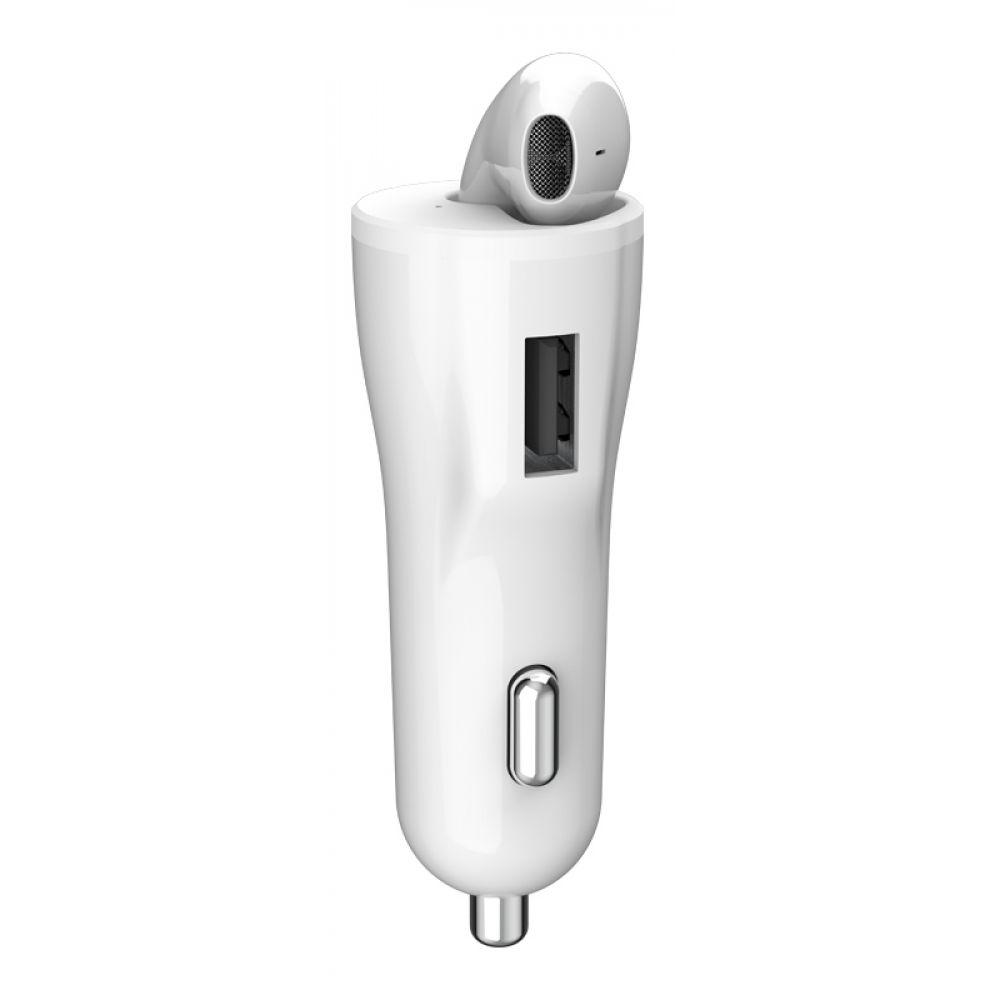 Зарядное устройство автомобильное Xo CB1 1USB/QC3.0/3,4A/18W White