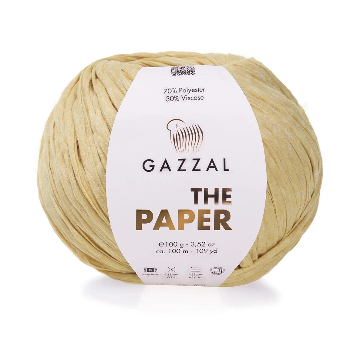 Пряжа Gazzal The Paper 3957 Пряжа Gazzal The Paper 3957