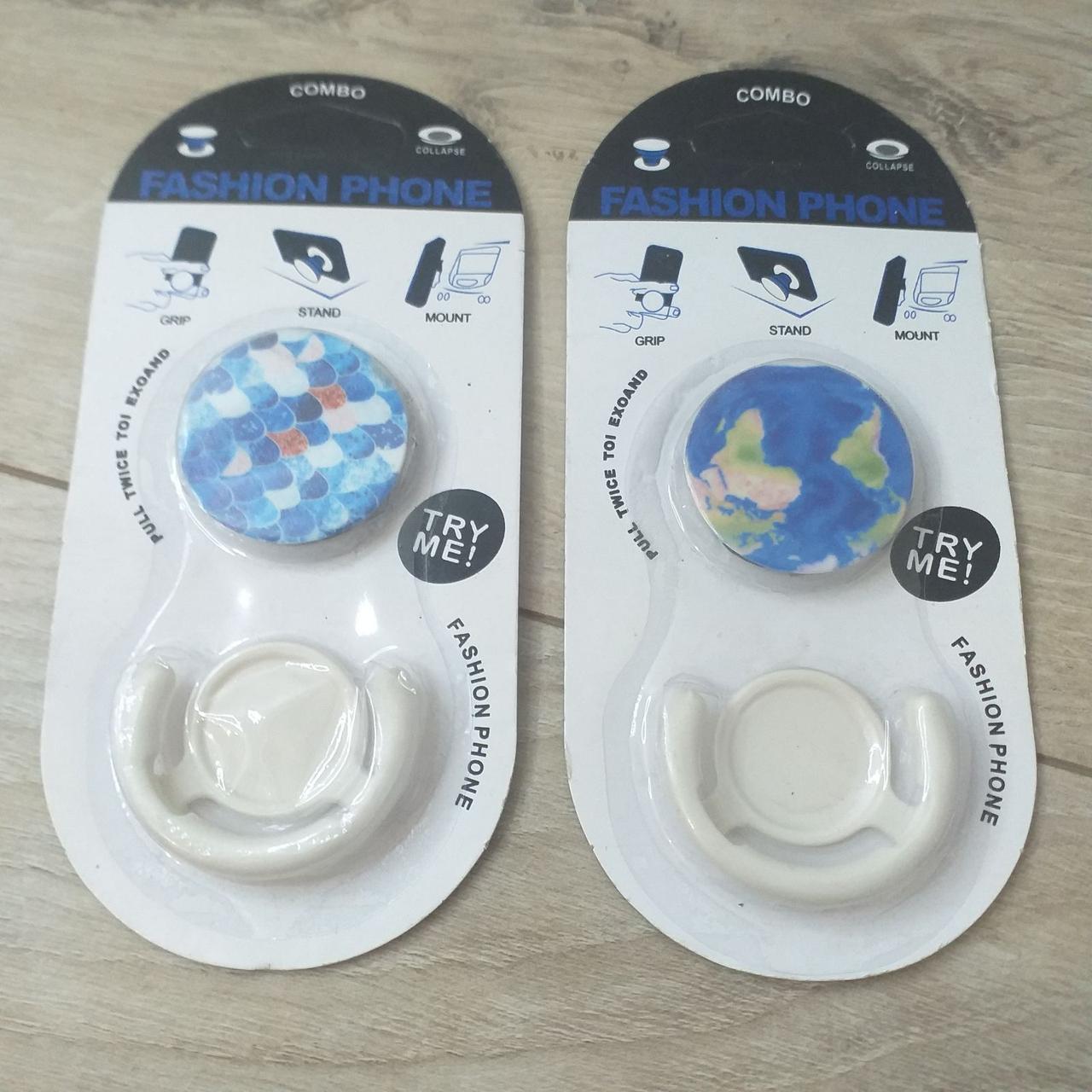 Попсокет держатель Fashion для 3D Combo 2 шт./1 уп. (KG-10555)