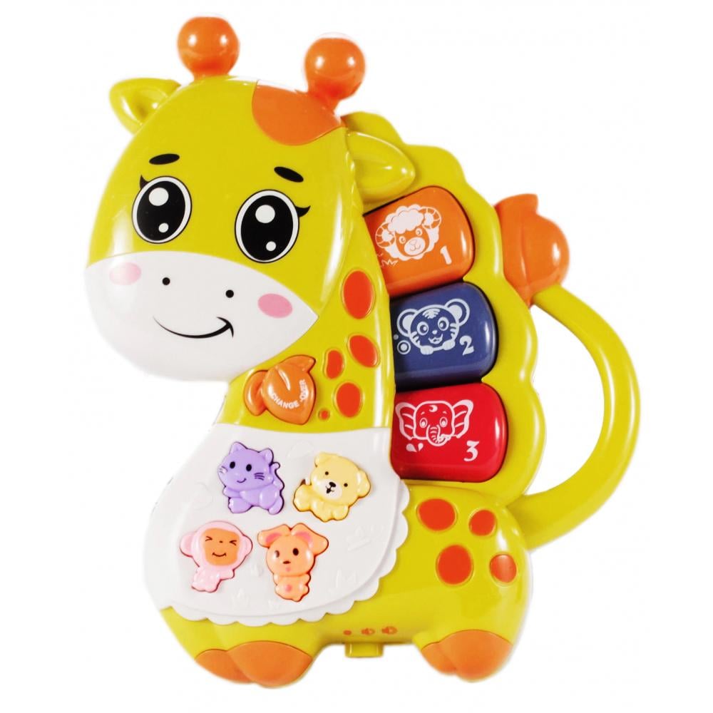 Дитяче піаніно Жираф на батарейках (111323)