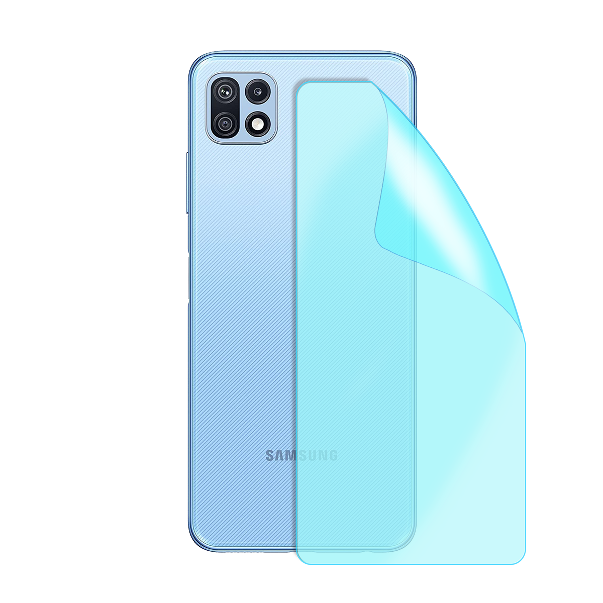 Гидрогелевая пленка для Samsung Galaxy F42 5G серии grade A (PF-A02CSG-001-115)