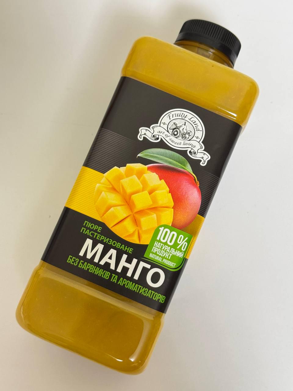 Пюре пастеризоване Fruity Land манго (26920845)