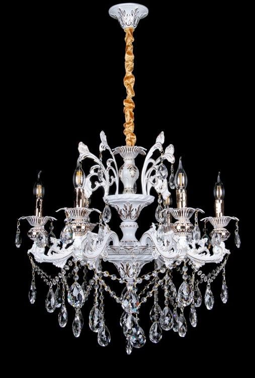 Люстра свеча Ray LA18021/6 WT+GD (IR006997)