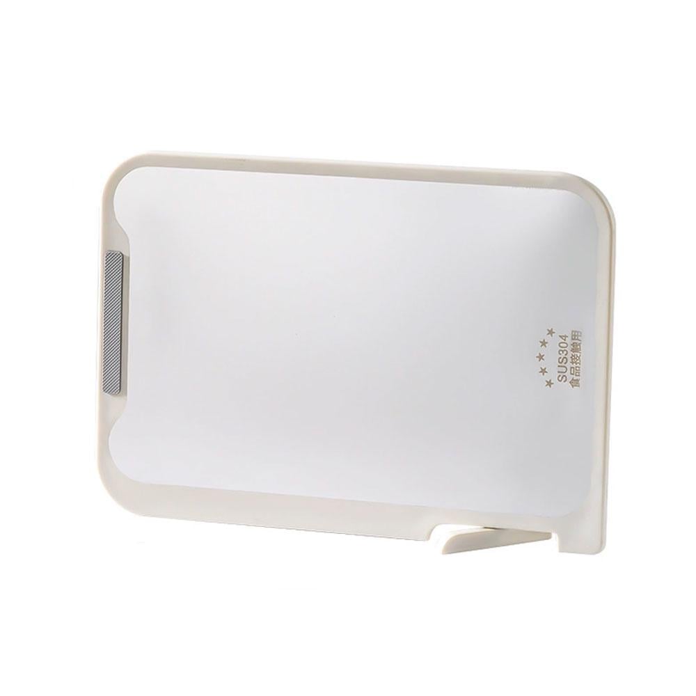 Доска кухонная для нарезки двусторонняя 26x37,5 см Бежевый (NR0246_3)