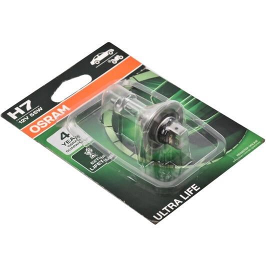 Автолампа H7 Ultra Life 12V 55W PX26d блистер (64210ULT01B)