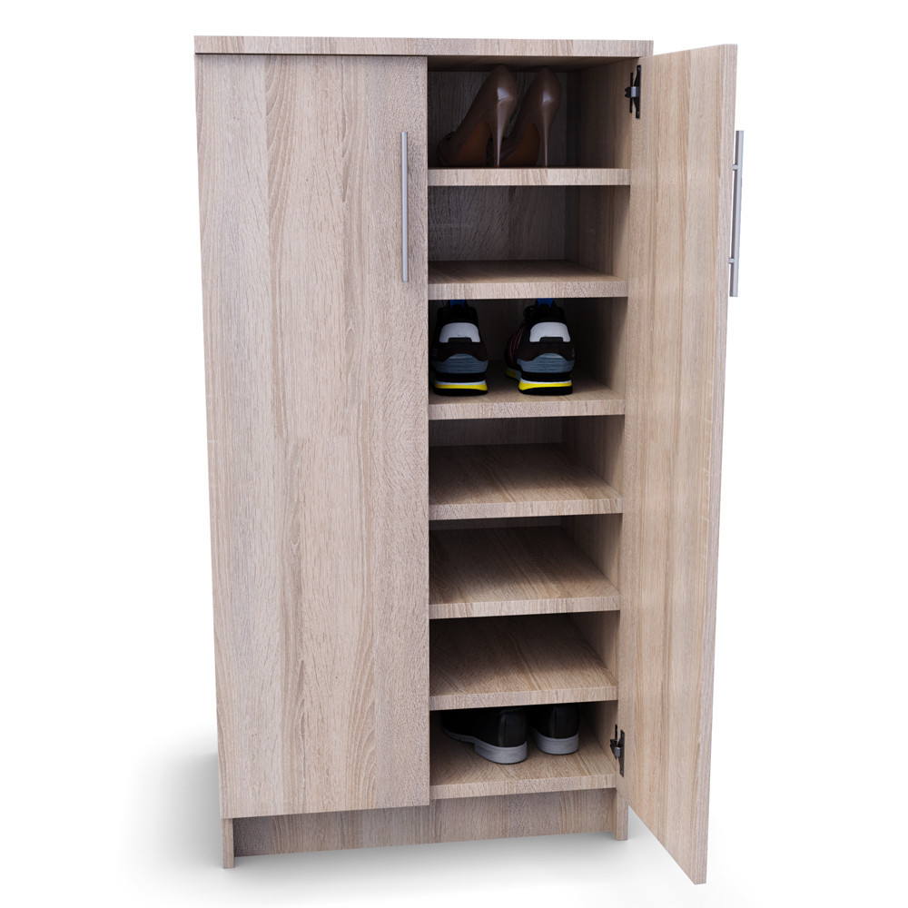 Шкафчик обувной 56x108 Vicco Dalia 7 полок Сонома - фото 3 Шкафчик обувной 56x108 Vicco Dalia 7 полок Сонома - фото 3