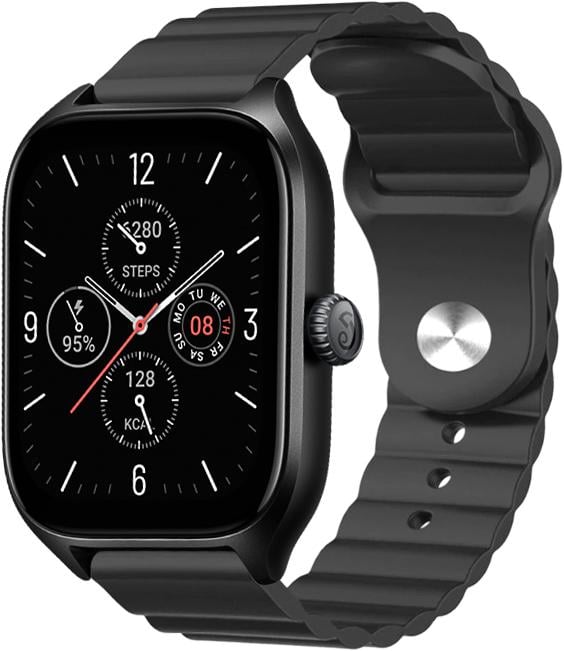 Ремешок Wave для Amazfit GTS 4/mini Black (29562-2B) - фото 1