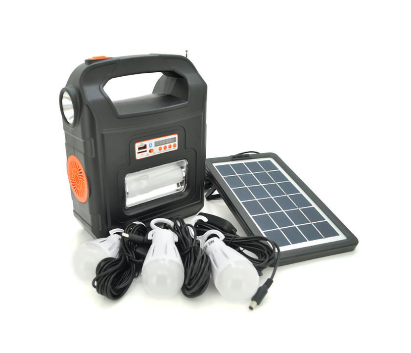 Переносний ліхтар Voltronic RT910BT із сонячною панеллю (26275)