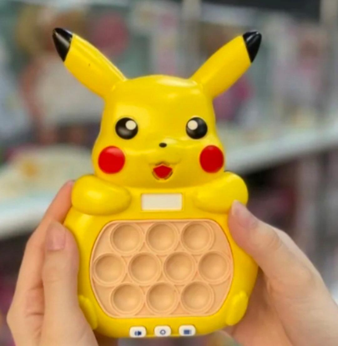 Интерактивная игрушка Quick Push Game Pop It покемон Пикачу 999 уровней (18298264) - фото 5