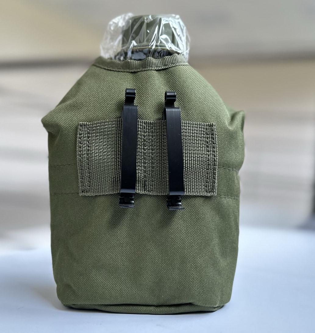 Фляга армійська та чохлом Оливковий 1 л (28523648) - фото 4 Фляга армійська та чохлом Оливковий 1 л (28523648) - фото 4