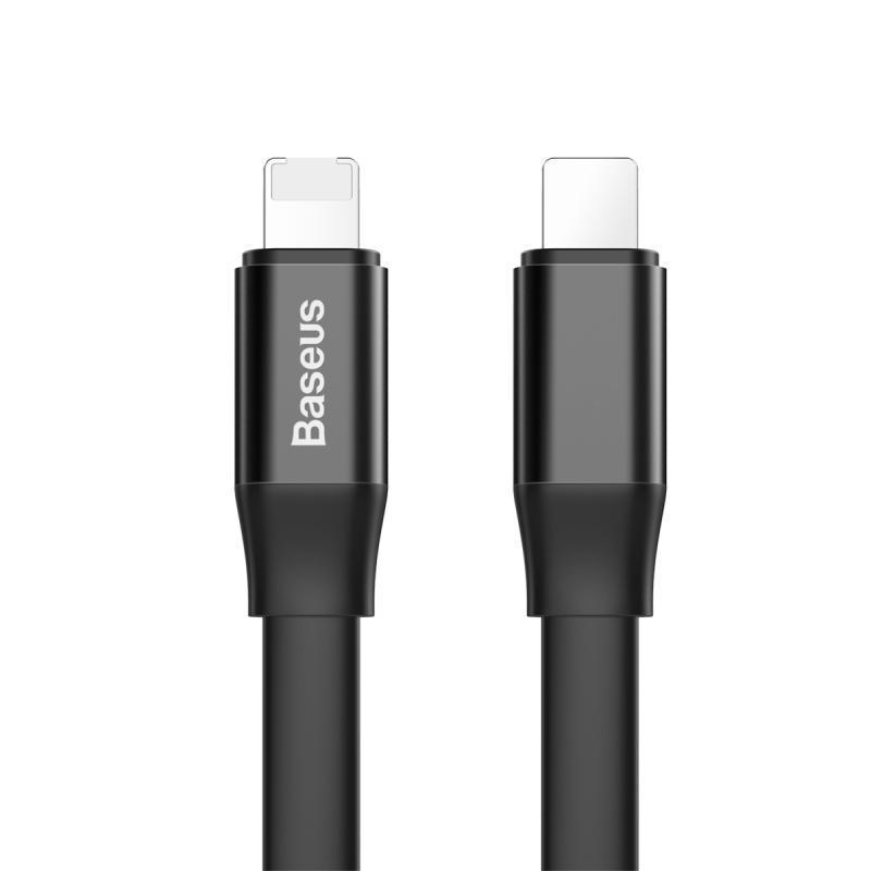 Кабель Baseus CALMBJ-01 2в1 USB to Lightning/MicroUSB 2A 0,23 м Black