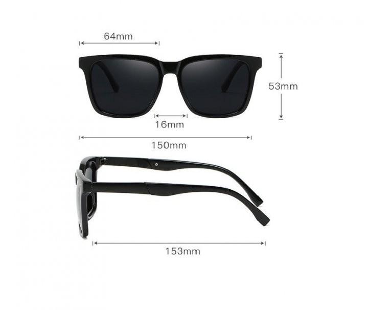 Сонцезахисні окуляри SunGlass поляризаційні One Size Black (HP986528999) - фото 3 Сонцезахисні окуляри SunGlass поляризаційні One Size Black (HP986528999) - фото 3