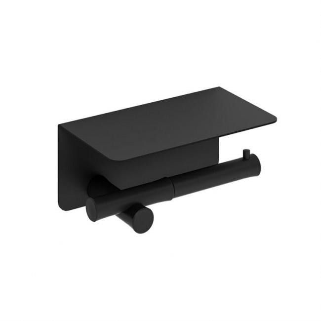 Держатель туалетной бумаги Pomdor Eda Черный матовый (564002024) Держатель туалетной бумаги Pomdor Eda Черный матовый (564002024)