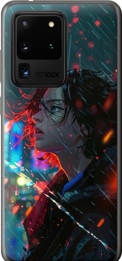 Чехол на Samsung Galaxy S20 Ultra Ночные огни (6096t-1831-42517)