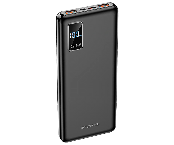 Портативна батарея Borofone BJ15 Wiseacre 22,5W 10000mAh Чорний (ЦУ-00036600_873)