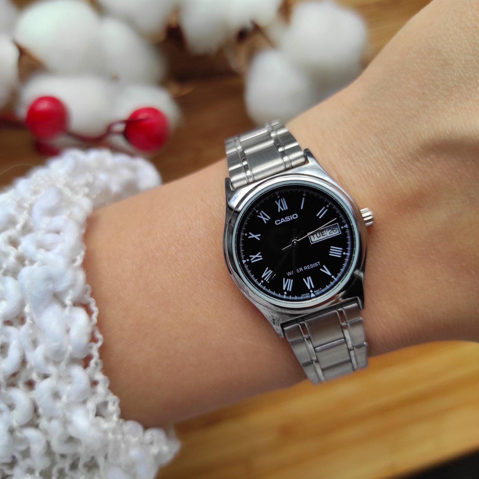 Наручний годинник жіночий Casio LTP-V006D-1BUDF - фото 4 Наручний годинник жіночий Casio LTP-V006D-1BUDF - фото 4