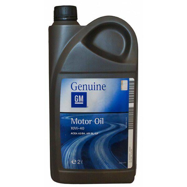 Моторное масло GM Semi Synthetic 10W-40 2 л