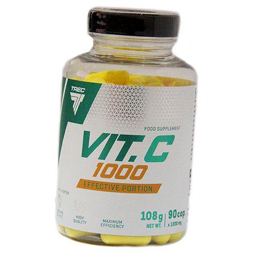 Витамин С Vit.C 1000 Trec Nutrition 90 капс. (36101029)