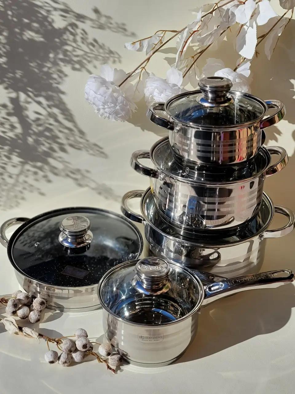 Набор кастрюль Edenberg EB-4040 12 пр.