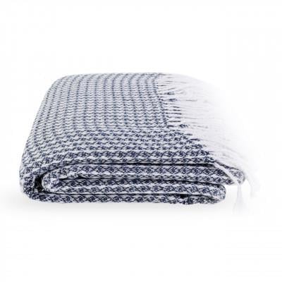 Плед аманда 140x200 см Синій - фото 1 Плед аманда 140x200 см Синій - фото 1