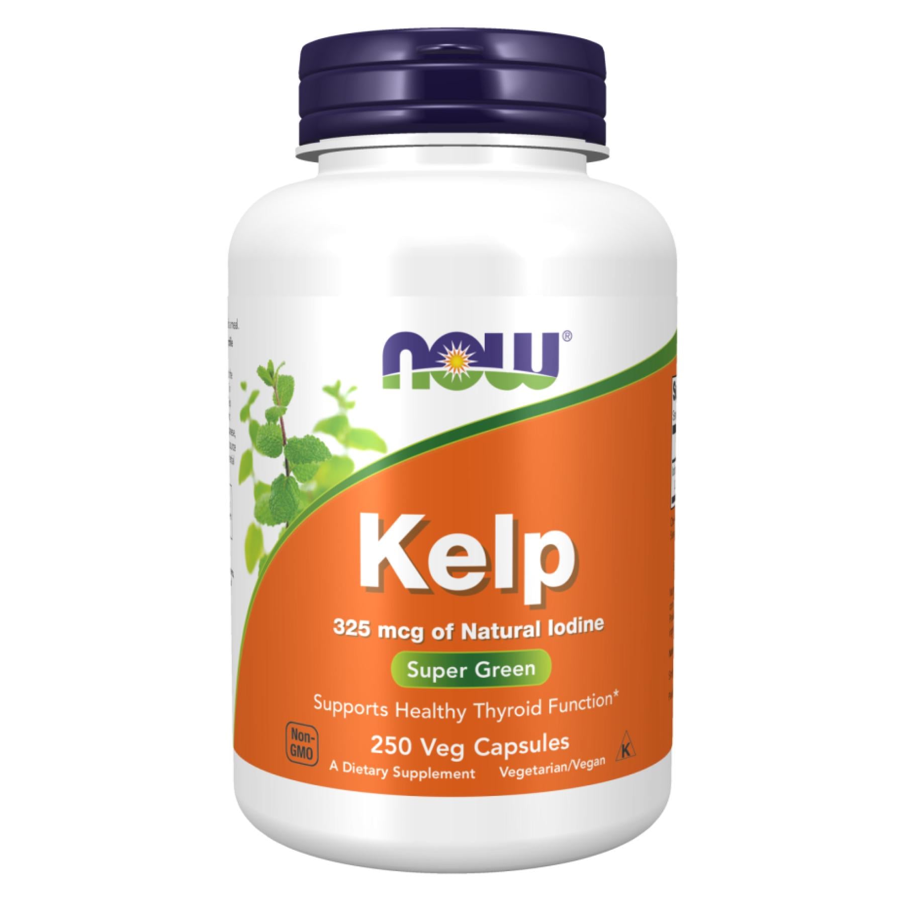 Натуральная добавка Kelp 325 mcg Of Natural Lodine 250 vcaps (2022-10-0081)