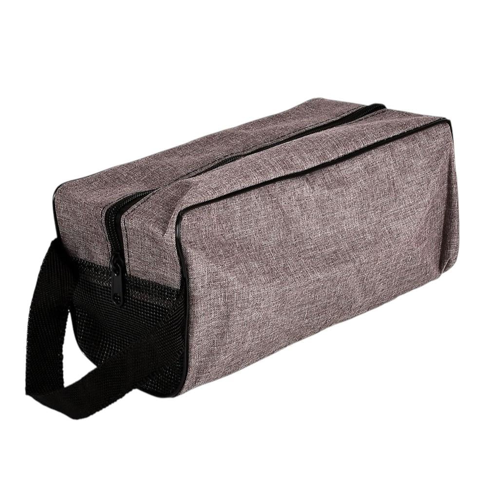 Косметичка с ручкой Colorful R33389 24х12х10 см Серый (33148675)