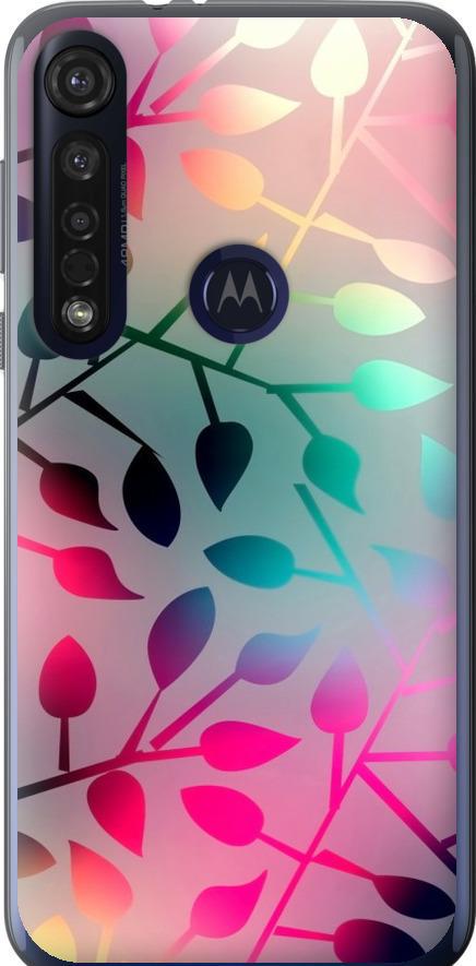 Чохол на Motorola G8 Plus Листя (2235u-1837-42517)