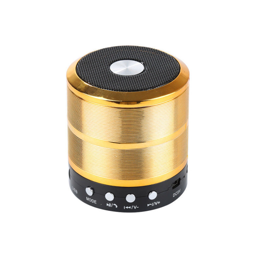 Колонка Bluetooth COLOR-IT MINI WS-887-X1-214 Золотой