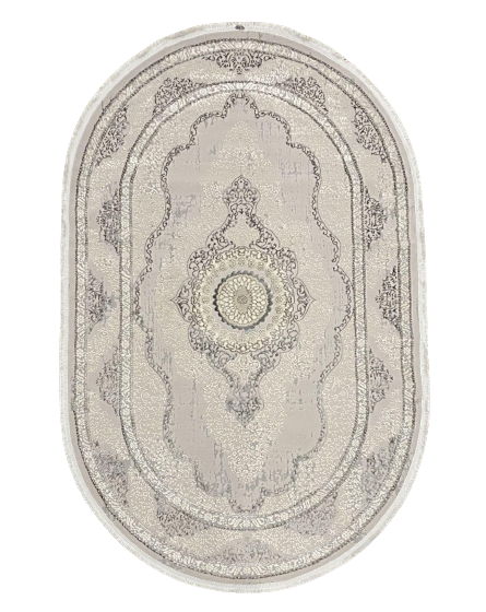 Килим Royal Asmara Mx08B Grey/Oval (5947-39)